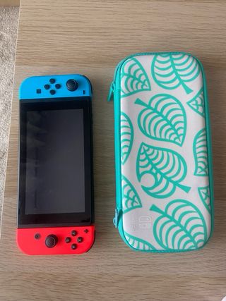 Nintendo Switch V2 + Mando + 1 juego + Accesorios