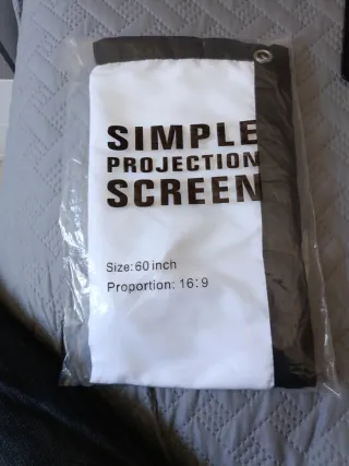 Pantalla Proyector Portátil 16:9 Full HD 4K