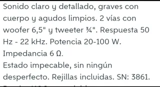 Altavoces Infinity Primus 200