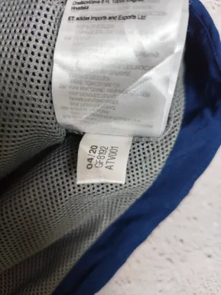 Cortavientos técnico Adidas azul