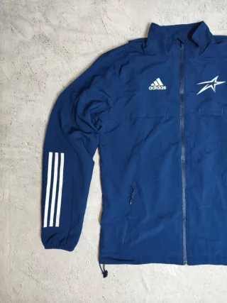 Cortavientos técnico Adidas azul