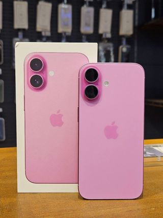 IPHONE 16 128GB ROSA 90% BATERIA - 545 ciclos