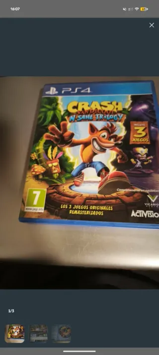 Crash Bandicoot N. Sane Trilogy PS4