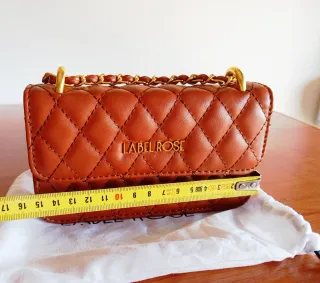 Borsetta trapuntata con tracolla Label Rose