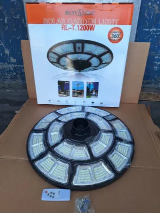ROYAL PLUS RL-T.1200W Lampada Solare Giardino