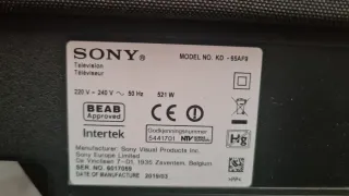 Televisor Sony KD-65AF9 65 pulgadas