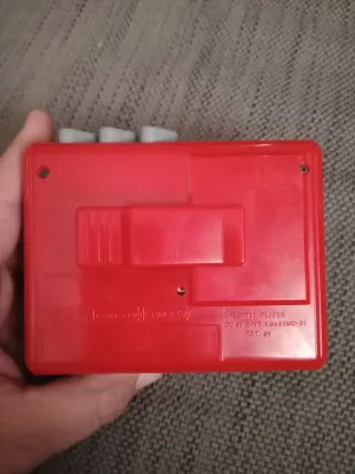 Walkman Estéreo Personal Cassette Player Rojo