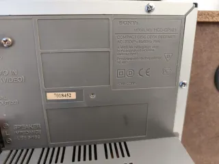Minicadena Sony CMT-CP101