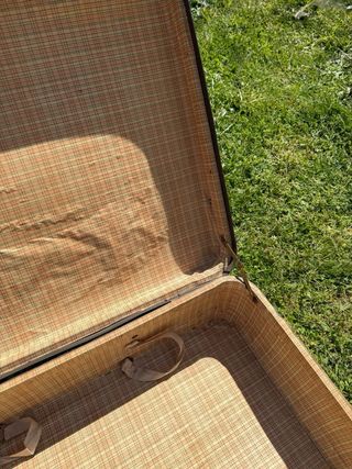 Maleta vintage de viaje