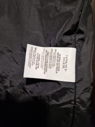 Brema Giubbotto Uomo Taglia 46 Nero