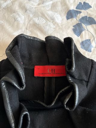 Chaqueta Carolina Herrera Negra