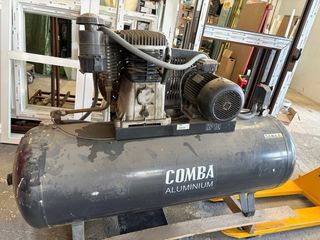 Compresor de aire 500L doble depósito