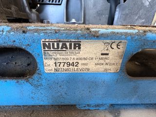 Compresor de aire 500L doble depósito