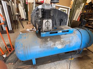 Compresor de aire 500L doble depósito