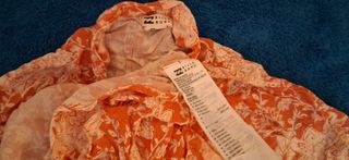 BILLABONG Vestido floral rosa