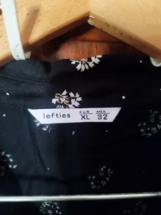 Vestido camisero manga larga estampado
