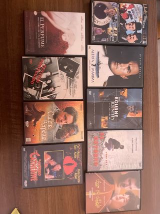 Lote 9 Películas DVD Acción y Suspense