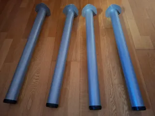 Vendo juego 4 patas regulables mesa de estudio