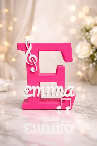 Letras personalizadas 3D