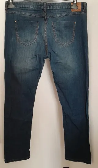 Jeans Stradivarius bootcut tg 44 cotone leggero