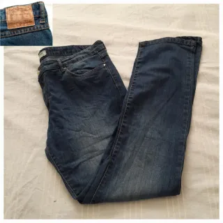 Jeans Stradivarius bootcut tg 44 cotone leggero
