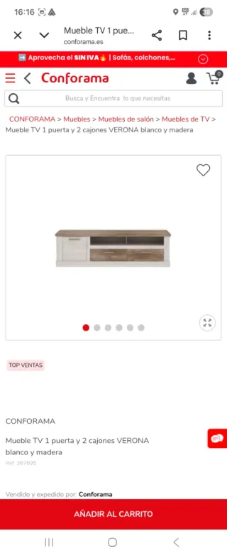 Preciosos Muebles de salón Verona