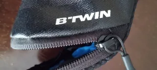 Bolsa sillín Btwin Negra