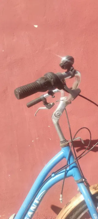 Bicicleta Vintage Azul Elegant