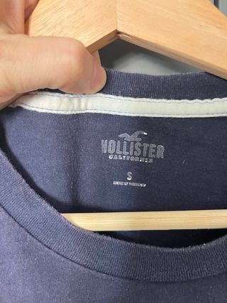 Camiseta Hollister Talla S Algodón