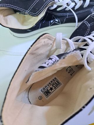 Converse All Star - Negras - Talla 7 1/2