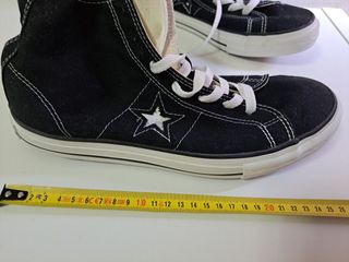 Converse All Star - Negras - Talla 7 1/2