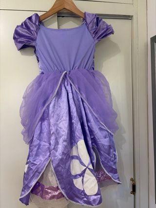 Vestido Princesa Sofía Disney Morado Talla 5/6