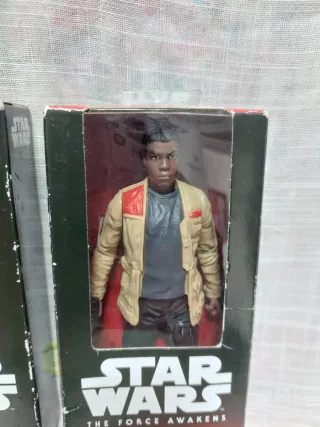Figuras Star Wars Han Solo y Finn