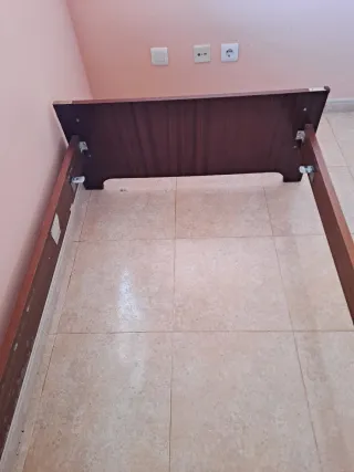 Cama barco madera 90cm