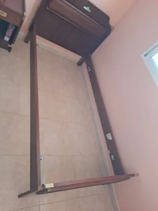 Cama barco madera 90cm