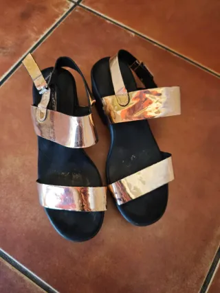 Sandalias cobre talla 38