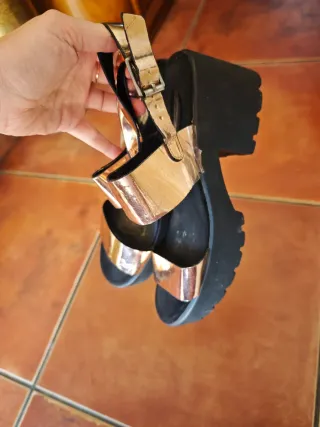 Sandalias cobre talla 38