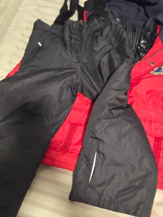 Chaqueta esquí roja T. 3 - 4 años