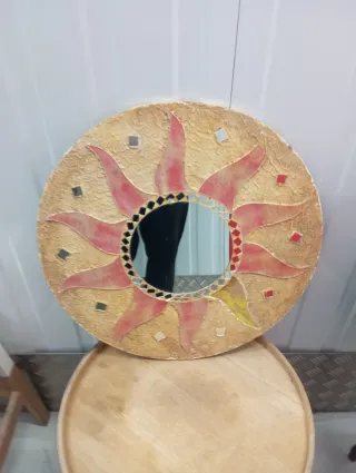 Espejo Sol Decorativo