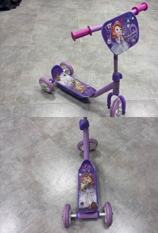 Patinete 3 ruedas Princesa Sofía