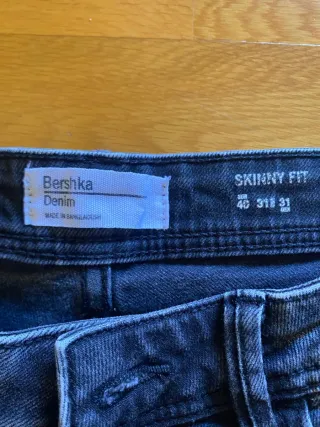 Pantalón corto vaquero Bershka