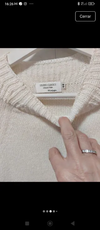 Jersey Studio Classic Blanco