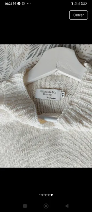 Jersey Studio Classic Blanco