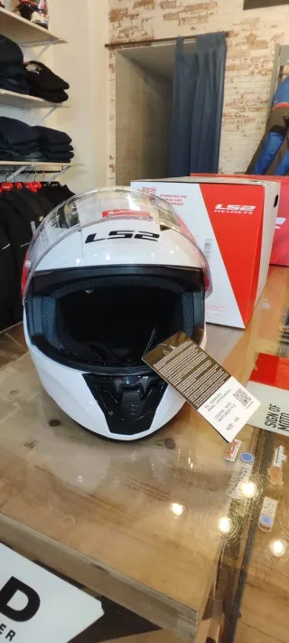 Casco LS2 FF353 Rapid II Blanco Brillo XXL