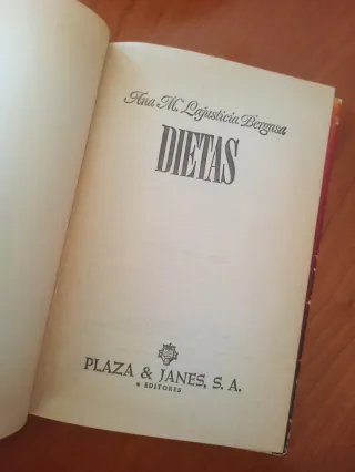 Libro DIETAS - Ana María La Justicia