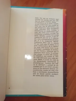 Libro DIETAS - Ana María La Justicia