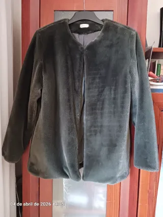 Abrigo Mi&Co Mujer Talla L Verde Militar