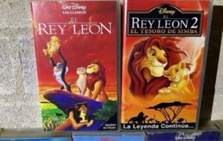Lote VHS DISNEY