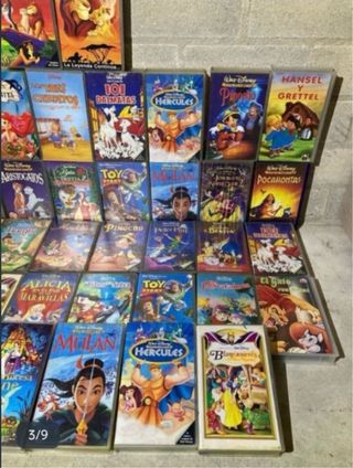 Lote VHS DISNEY
