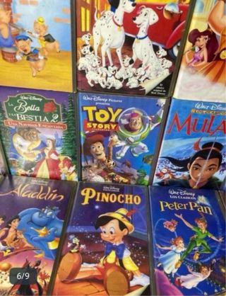 Lote VHS DISNEY